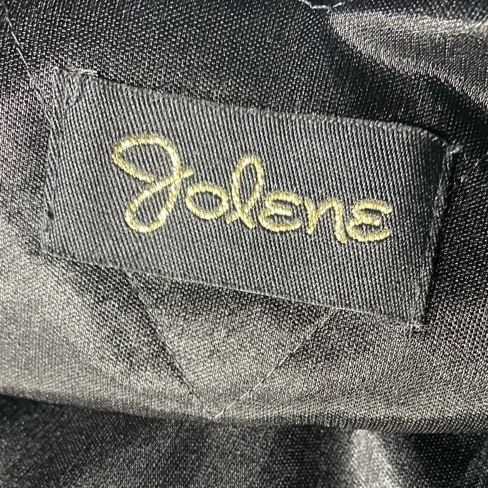 Jolene Party Dress Black Cocktail Night Out Metal Beaded Mini Dress Sz 12 - Picture 9 of 10